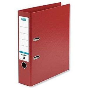 ELBA BOX FILE PVC F/SC RED 10997
