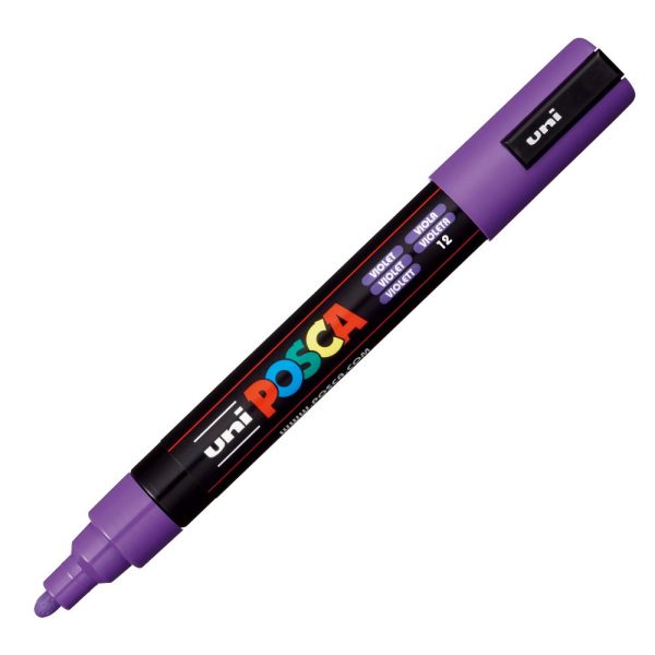 POSCA PAINT MARKER MEDIUM VIOLET PC-5M