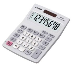 CASIO CALCULATOR MX-8B-E  WHITE