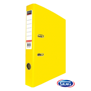 SKAG PREMIUM BOX FILE F/C PVC 4CM YELLOW 4/34