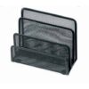 B/R METALIC TRIPLE LETTER HOLDER BLK BR30087