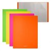 ERICHKRAUSE DISPLAY BOOK MATT NEON 20 POCKETS A4 MATT NEON ASS.COLORS 49930
