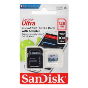 SanDisk Ultra microSDHC™/microSDXC™ UHS-I card  128GB SDSQUNR-128G-GN3MA