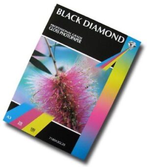 BLACK DIAMOND GLOSS PAPER A3 260G 50PK