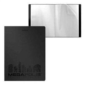 ERICHKRAUSE DISPLAY BOOK MEGAPOLIS 40 POCKETS A4 BLACK 45990