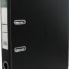 RENO BOX FILE PVC A4 99622 BLACK NARROW
