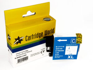 BROTHER LC1100/980 HY CW REPLACEMENT CYAN wigig