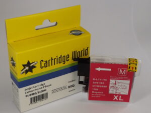 BROTHER LC1100/980 HY CW REPLACEMENT MAGENTA wigig