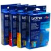 BROTHER LC1100 ORIGINAL SET OF 4 INKS