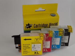 BROTHER LC1100 SET OF 4 CW REPLACEMENT INKS