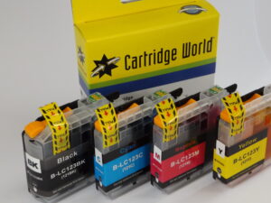 BROTHER LC123 REPLACEMENT SET OF 4 INKS