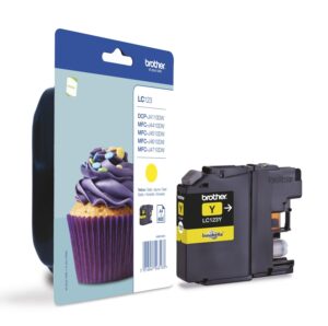 BROTHER LC123 ORIGINAL YELLOW INK