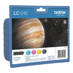 BROTHER LC1240 ORIGINAL SET 4 INKS