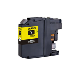 BROTHER LC12E ORIGINAL YELLOW INK