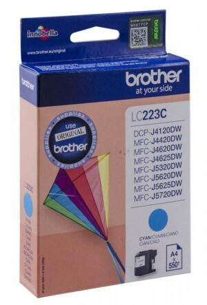 BROTHERLC223 ORIGINAL CYAN INK