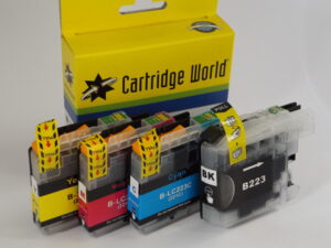BROTHER LC223 CW REPLACEMENT INKS SET OF 4