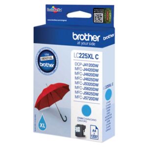 BROTHER LC225XL ORIGINAL CYAN INK