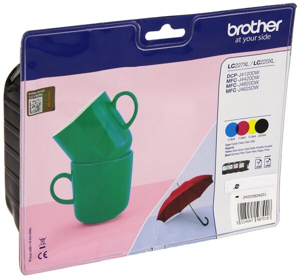 BROTHER LC225/227XL ORIGINAL SET OF 4