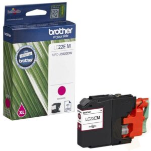BROTHER LC22E ORIGINAL MAGENTA INK