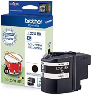 BROTHER LC22U XL ORIGINAL BLACK INK