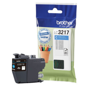 BROTHER LC3217 ORIGINAL CYAN INK