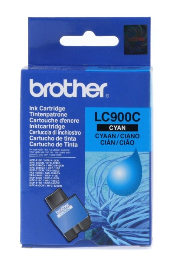 BROTHER LC900 ORIGINAL CYAN INK