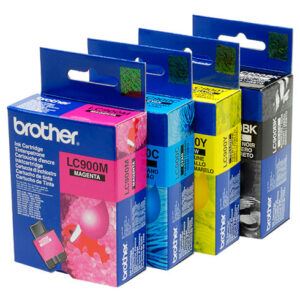BROTHER LC900 ORIGINAL SET OF 4 INKS