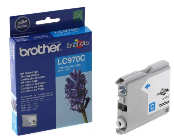 BROTHER LC970 ORIGINAL CYAN INK