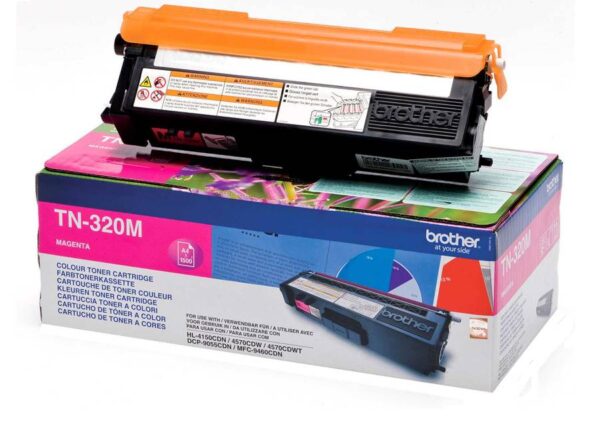 BROTHER TN320 ORIGINAL TONER MAGENTA