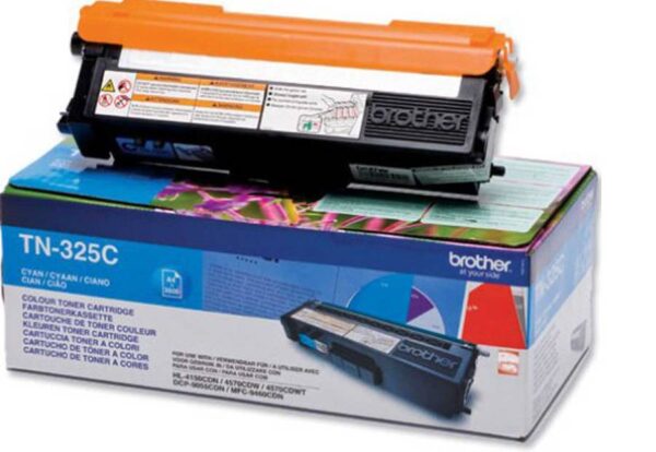 BROTHER TN325 ORIGINAL TONER CYAN