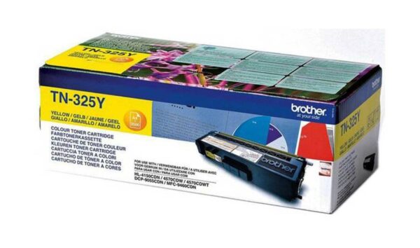 BROTHER TN325 ORIGINAL TONER YELLOW