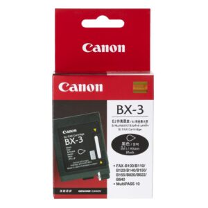 CANON BX3 ORIGINAL BLACK INK