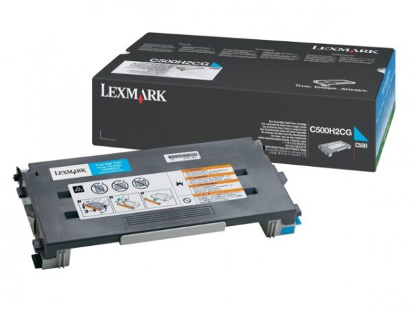 LEXMARK C500 H/Y ORIGINAL CYAN TONER