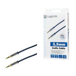 LOGILINK 1M AUDIO STEREO CABLE 3.5MM