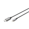 DIGITUS CABLE TYPE-C TO HDMI  1.8M (4k) DA-70821