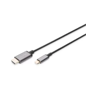DIGITUS CABLE TYPE-C TO HDMI  1.8M (4k) DA-70821