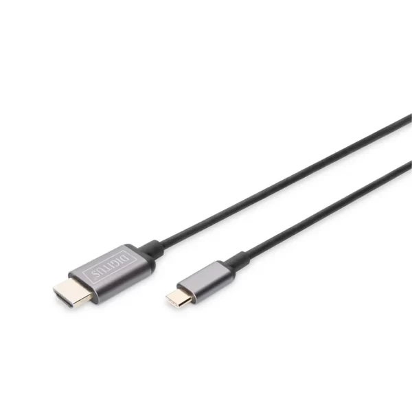 DIGITUS CABLE TYPE-C TO HDMI  1.8M (4k) DA-70821