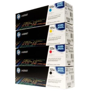 HP CB540A  ORIGINAL SET OF 4 TONERS 125A
