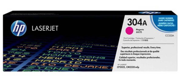 HP CC533A ORIGINAL TONER MAGENTA 304A