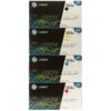 HP CE250A ORIGINAL TONER SET OF 4