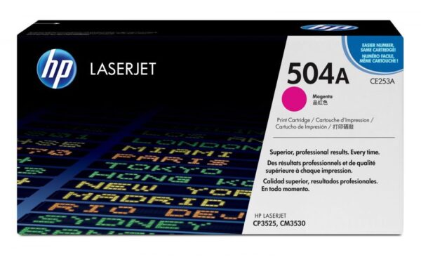 HP CE253A ORIGINAL TONER MAGENTA