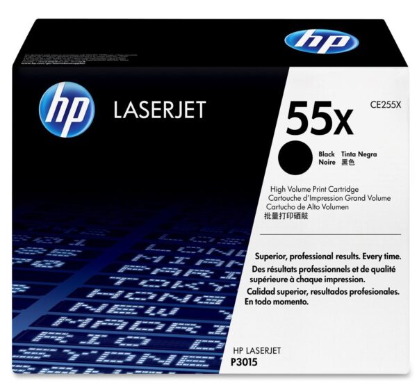 HP CE255X ORIGINAL H/Y TONER BLACK