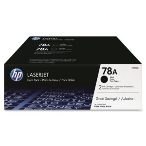 HP CE278A ORIGINAL TONER BLACK TWIN PACK