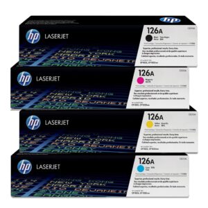 HP CE310A ORIGINAL TONER SET OF 4 126A