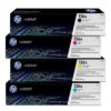 HP CE310A ORIGINAL TONER SET OF 4 126A