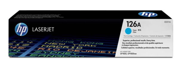 HP CE311A ORIGINAL TONER CYAN  126A