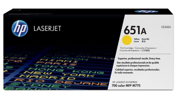 HP ENTERPRISE 651A ORIGINAL TONER YELLOW