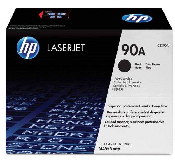 HP CE390A ORIGINAL TONER BLACK 90A