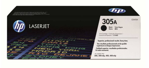 HP CE410A ORIGINAL TONER BLACK 305A *2200 PAGES