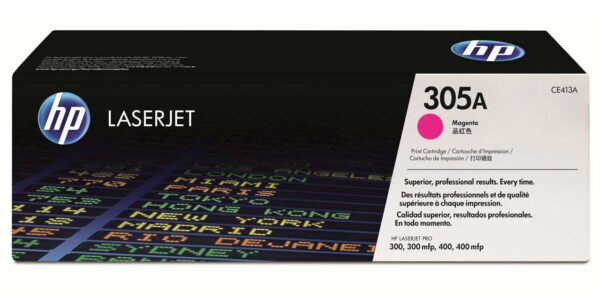 HP CE413A ORIGINAL TONER MAGENTA 305A *2600 Pages